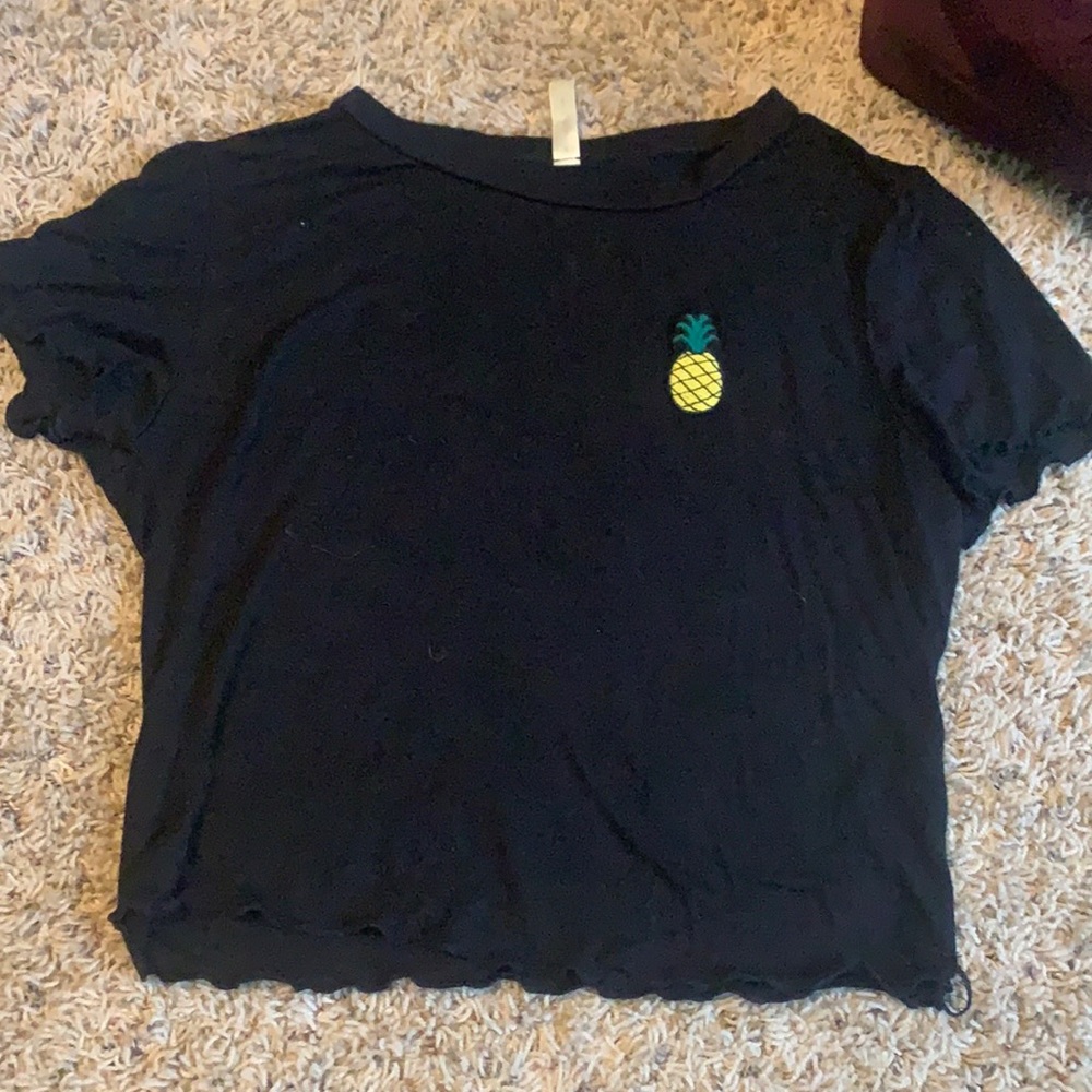 Pineapple crop top